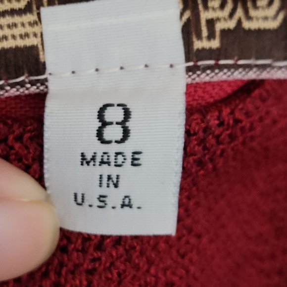 Vintage ST. JOHN by Marie Gray Cowl Neck Sweater Size 8 - Picture 6 of 6